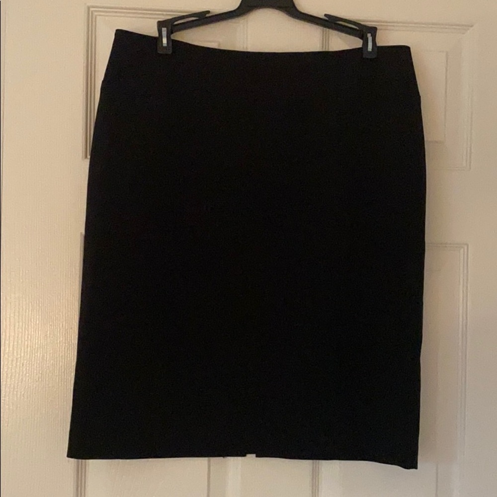 Black work skirt